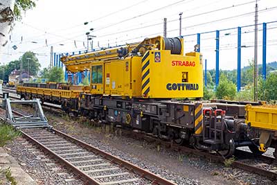 Track construction rail crane GS 80.08 TT