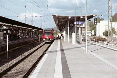 System building – Prefabricated platforms and underpasses