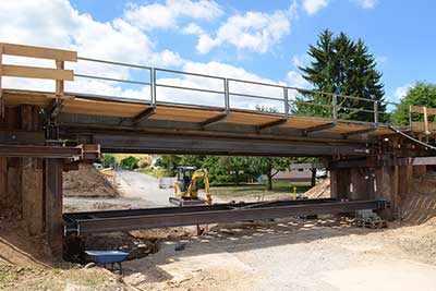 Erneuerung Eisenbahnüberführung Dittigheim