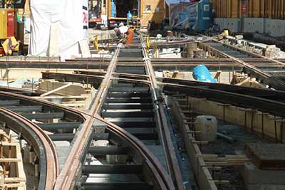 Freiburg – replacement of railway installations at Bertoldsbrunnen