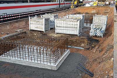 Joint venture Würzburg main railway station, station reconstruction